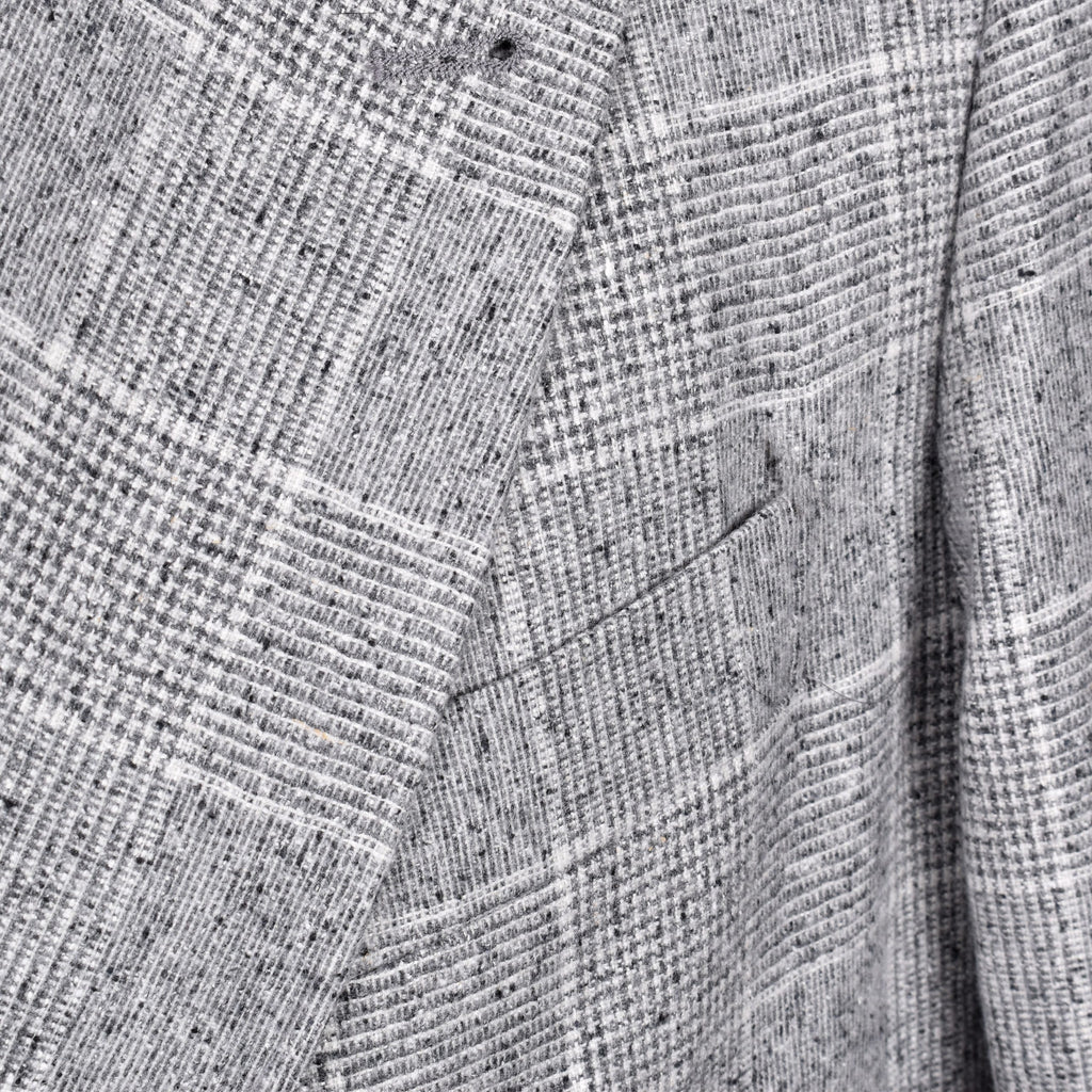 Brunello Cucinelli Gray Silk Blazer