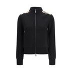 Burberry Black Wool Cardigan