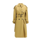 Burberry Beige Polyester Trench Coat