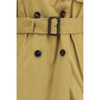 Burberry Beige Polyester Trench Coat
