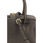 Golden Goose Brown Calf Leather Bos Taurus Shoulder Bag