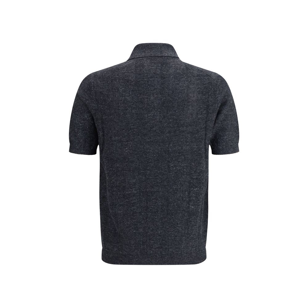 Brunello Cucinelli Gray Cotton Sweatshirt