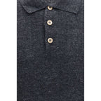 Brunello Cucinelli Gray Cotton Sweatshirt