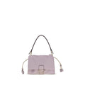 Fendi Purple Calf Leather Bos Taurus Shoulder Bag