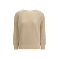 Saint Laurent Beige Cotton Sweatshirt