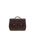 Brunello Cucinelli Bordeaux Calf Leather Bos Taurus Luggage And Travel