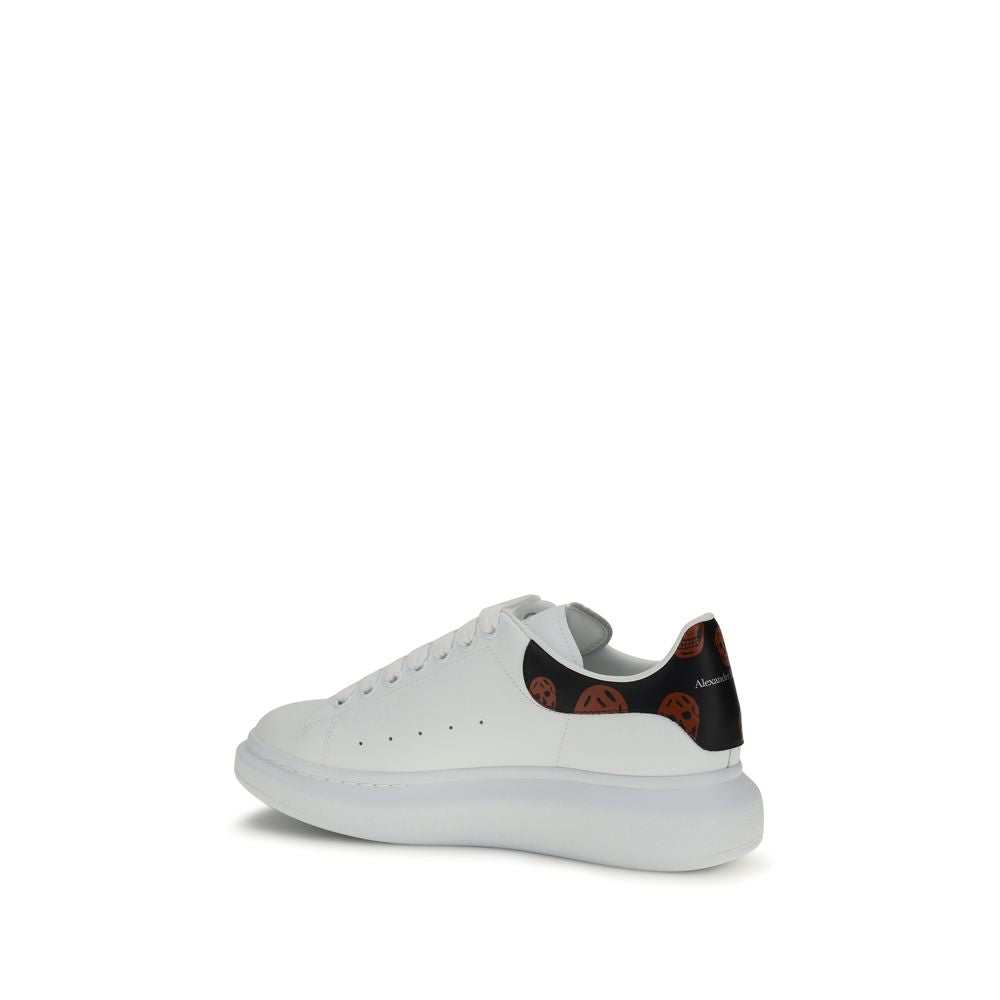 Alexander McQueen White Calf Leather Bos Taurus Low Top Sneakers