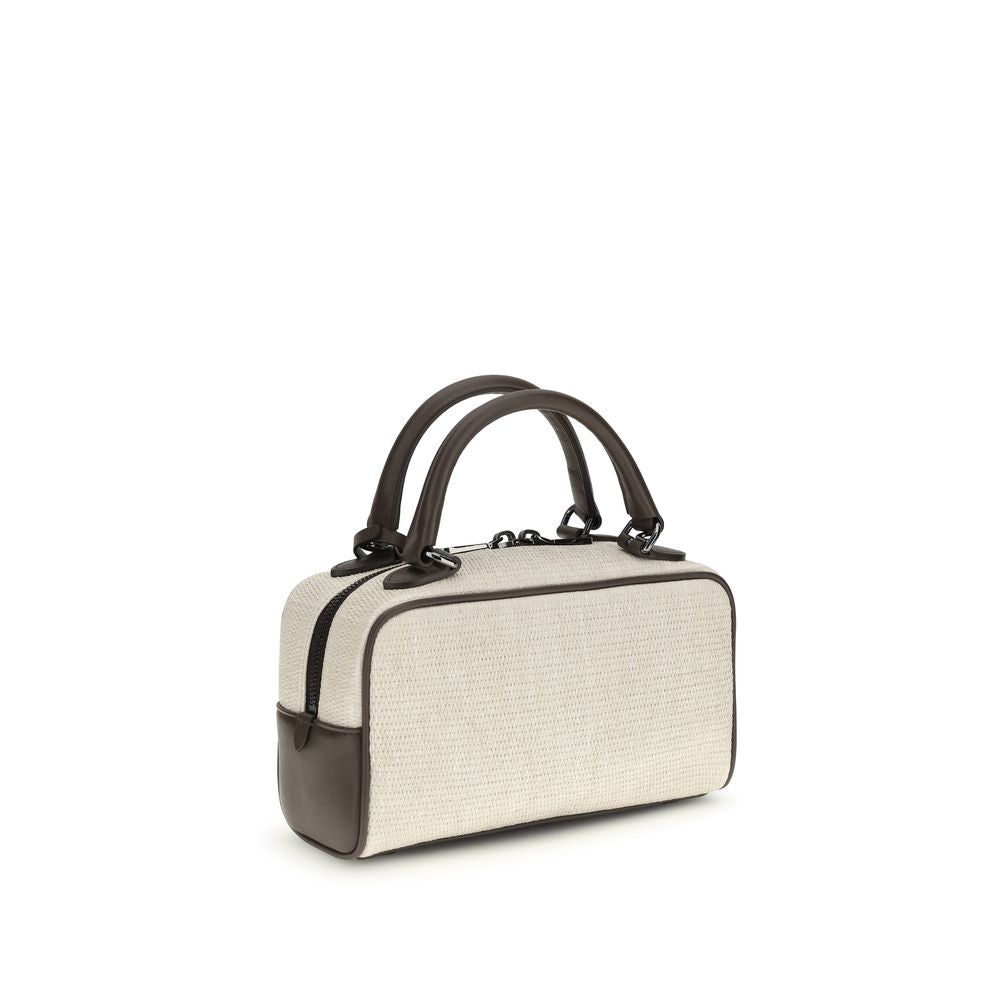 Brunello Cucinelli Gray Polyamide Handbag