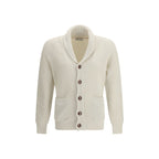 Brunello Cucinelli Beige Cotton Cardigan