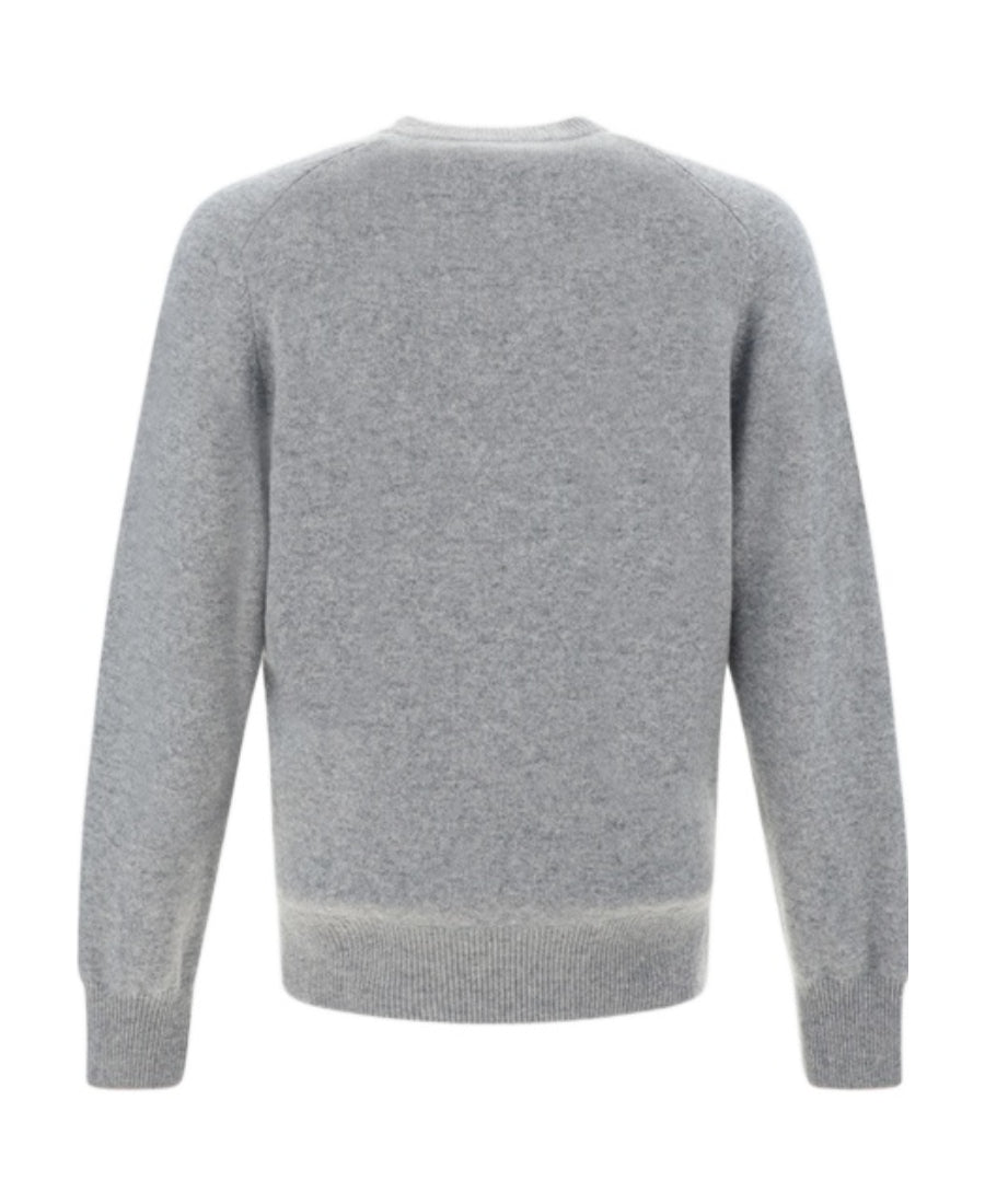 Brunello Cucinelli Gray Cashmere Sweatshirt
