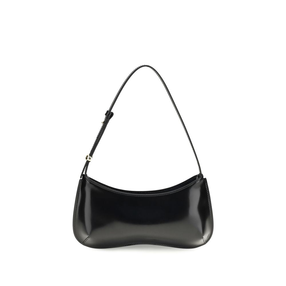 Jacquemus Black Calf Leather Bos Taurus Shoulder Bag