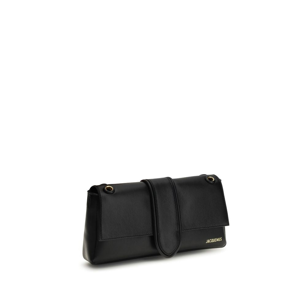 Jacquemus Black Calf Leather Bos Taurus Shoulder Bag