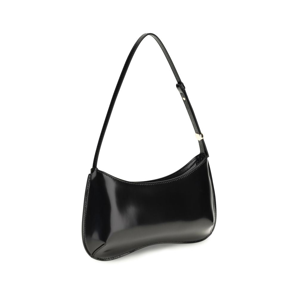Jacquemus Black Calf Leather Bos Taurus Shoulder Bag