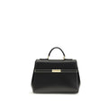 Dolce & Gabbana Black Calf Leather Bos Taurus Shoulder Bag
