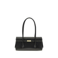 Dolce & Gabbana Black Calf Leather Bos Taurus Shoulder Bag