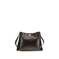 Dolce & Gabbana Brown Calf Leather Bos Taurus Shoulder Bag