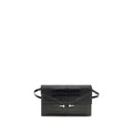 Tom Ford Black Calf Leather Bos Taurus Shoulder Bag