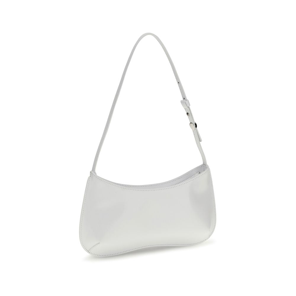 Jacquemus White Calf Leather Bos Taurus Shoulder Bag