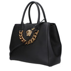 Versace Black Leather Handbag