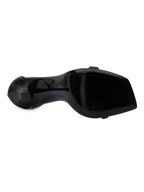 Jimmy Choo Black Leather Verity 100 Sandals