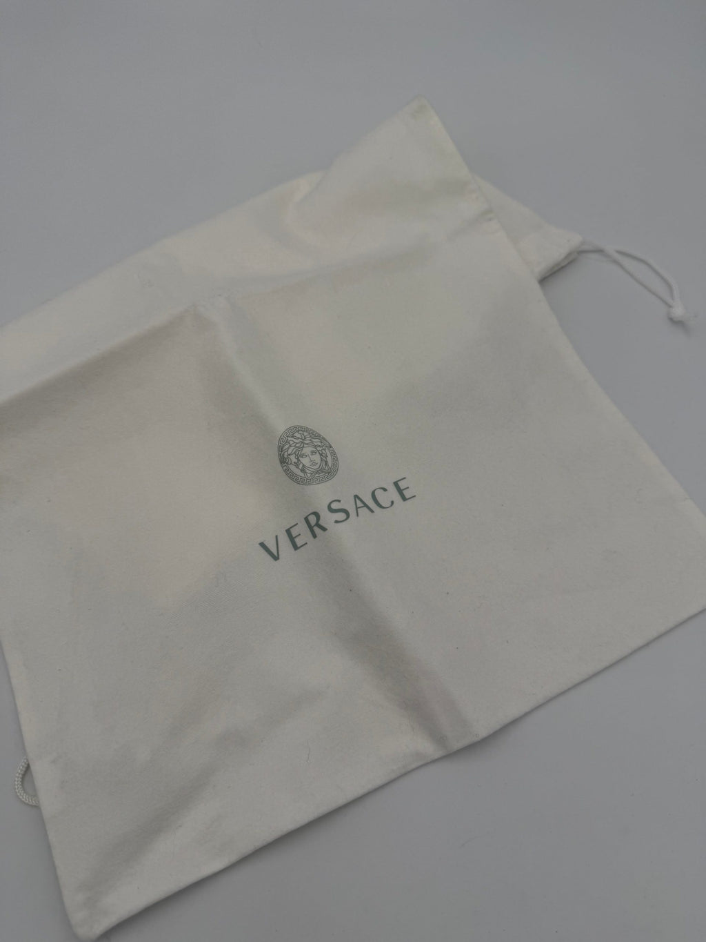 Versace VERSACE LA MEDUSA Signature Leather Clutch