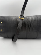 Dolce & Gabbana DOLCE & GABBANA Sicily Python and Macramé Handbag