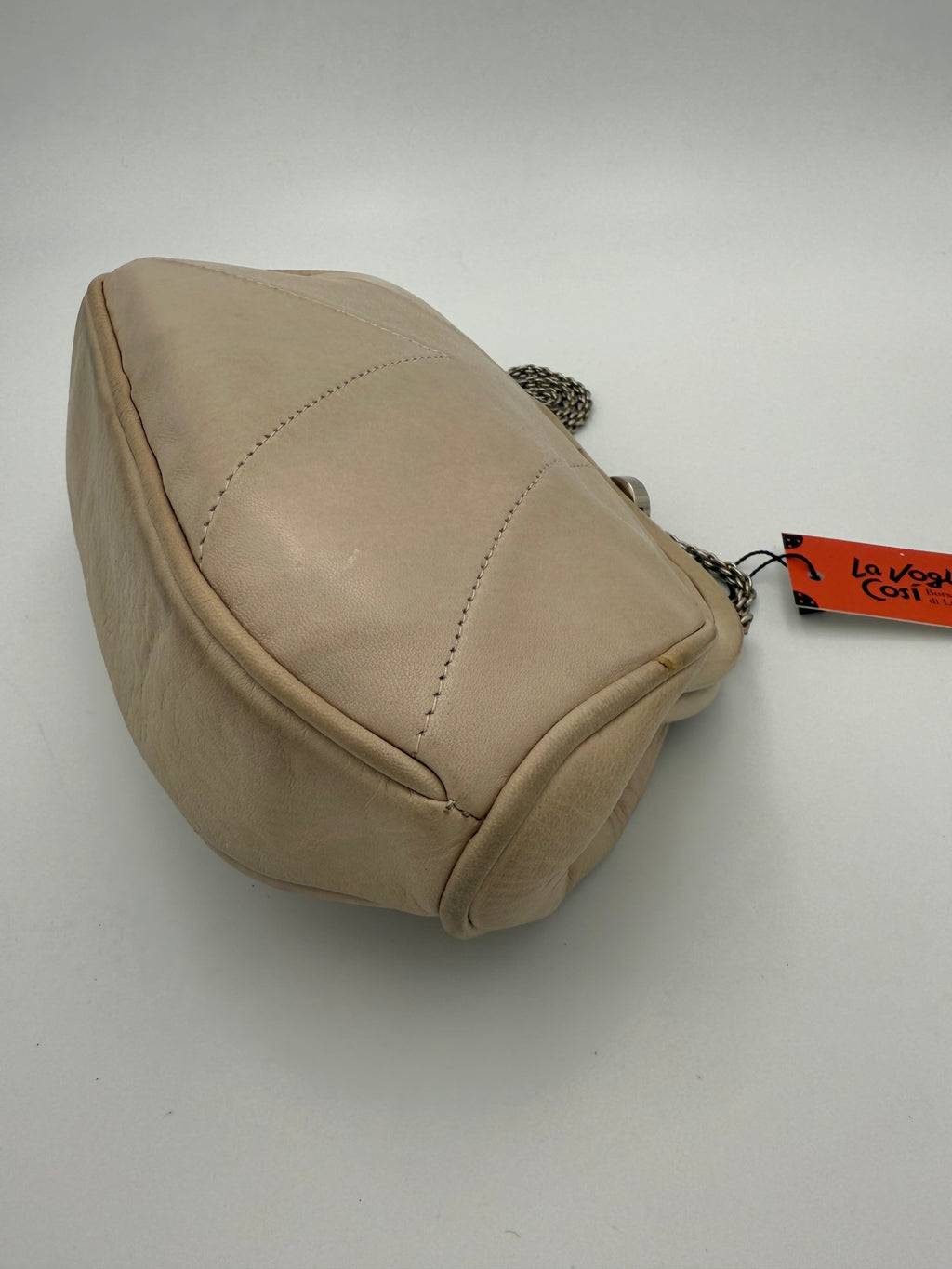 Chanel CHANEL Pochette with Hidden Chain Handbag