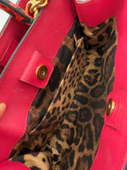 Dolce & Gabbana DOLCE & GABBANA Sicily in Reptile Skin Handbag