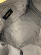 Fendi FENDI Bauletto FF Fabric Flowers Handbag