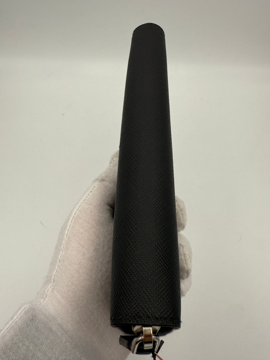 Prada PRADA Zip in Saffiano Leather Wallet