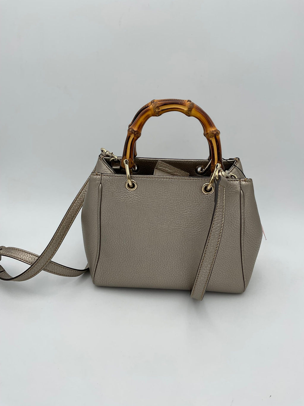 Gucci GUCCI Bamboo Mini Shopping Bag