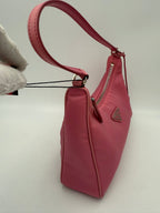Prada PRADA HOBO Re-Nylon Pink Handbag