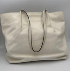 Prada PRADA SHOPPING White Leather Handbag