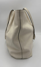 Prada PRADA SHOPPING White Leather Handbag