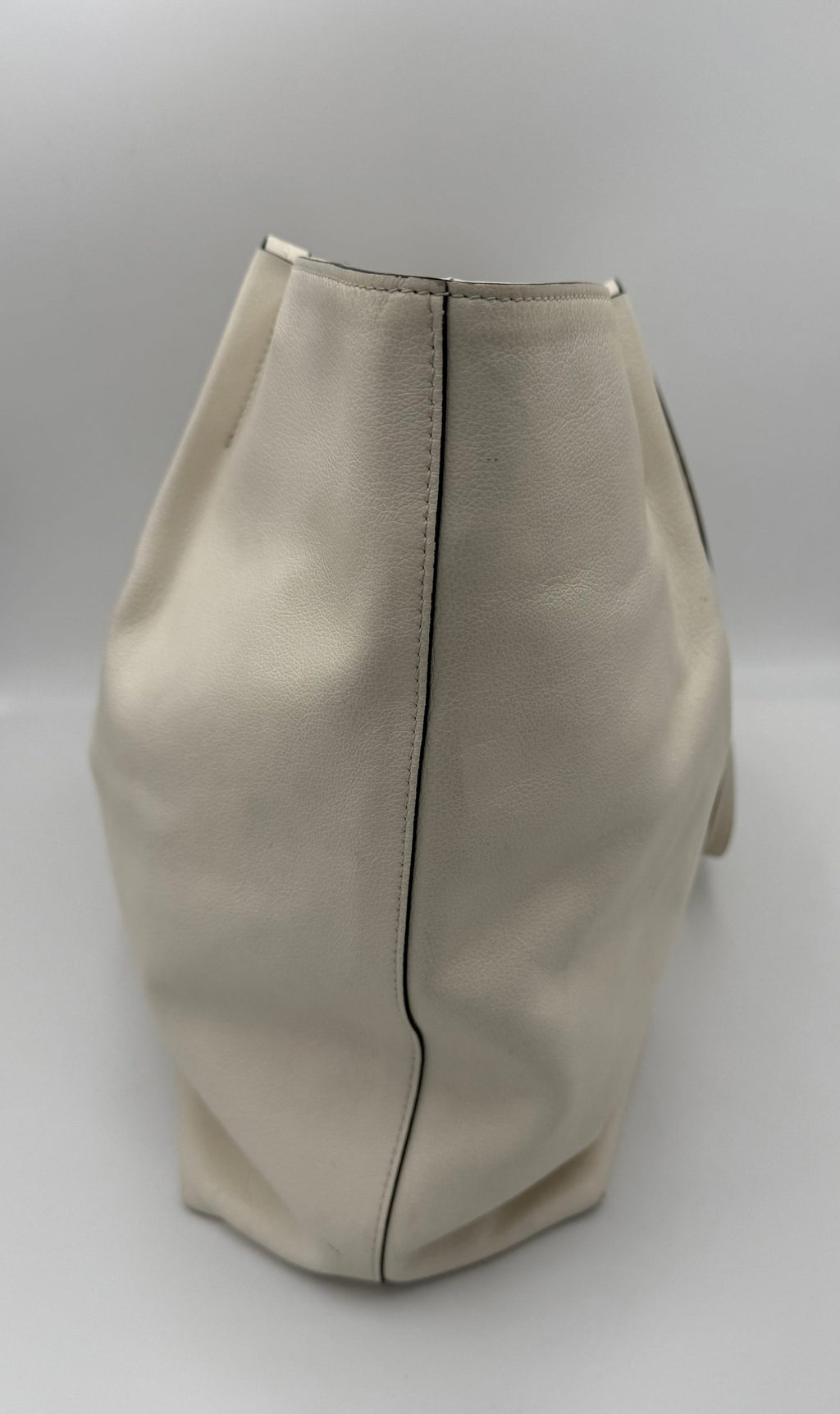 Prada PRADA SHOPPING White Leather Handbag