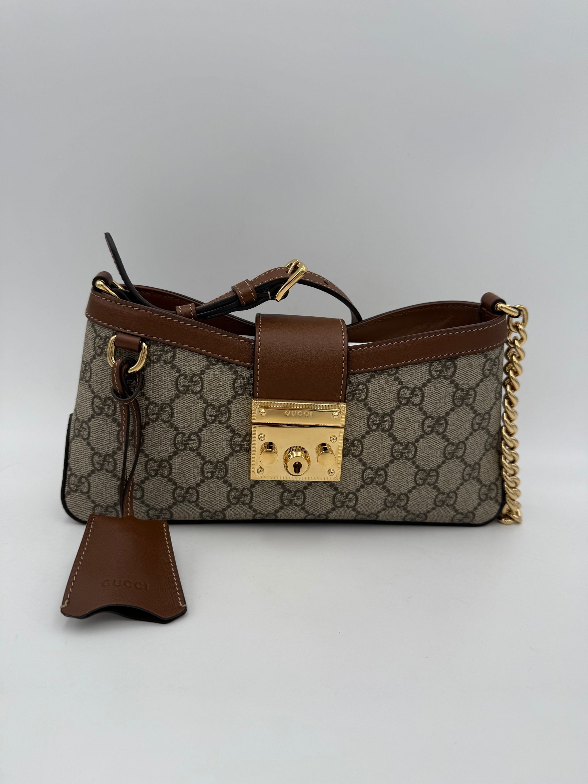 Gucci GUCCI PADLOCK GG Supreme Shoulder Bag