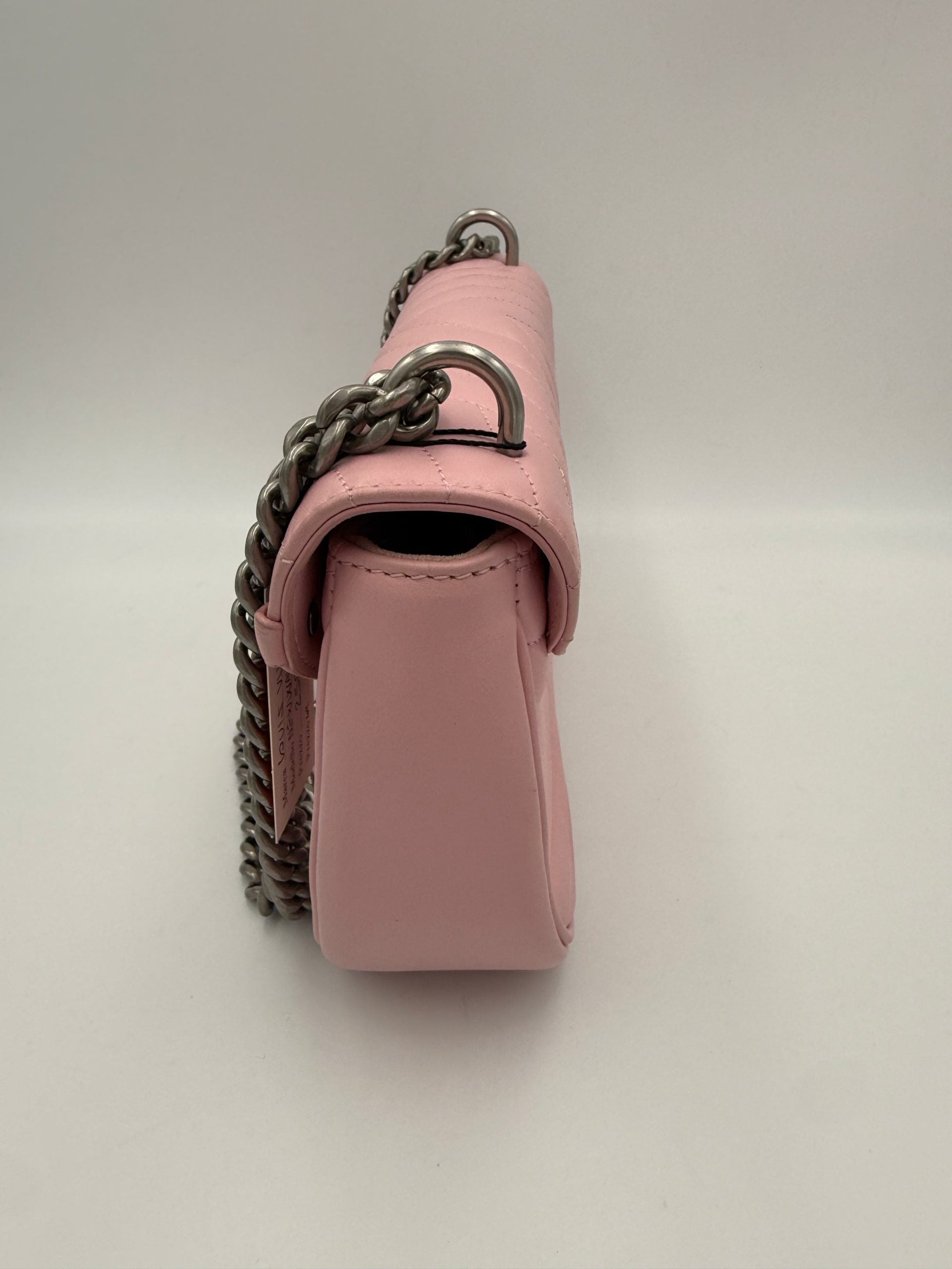 Louis Vuitton LOUIS VUITTON NEW WAVE Rosa MM Leather Handbag