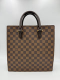 Louis Vuitton LOUIS VUITTON SAC PLAT PARIS PM Damier Ebene Handbag