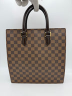 Louis Vuitton LOUIS VUITTON SAC PLAT PARIS PM Damier Ebene Handbag