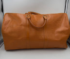 Louis Vuitton LOUIS VUITTON KEEPALL 50 in Brown EPI Leather Handbag