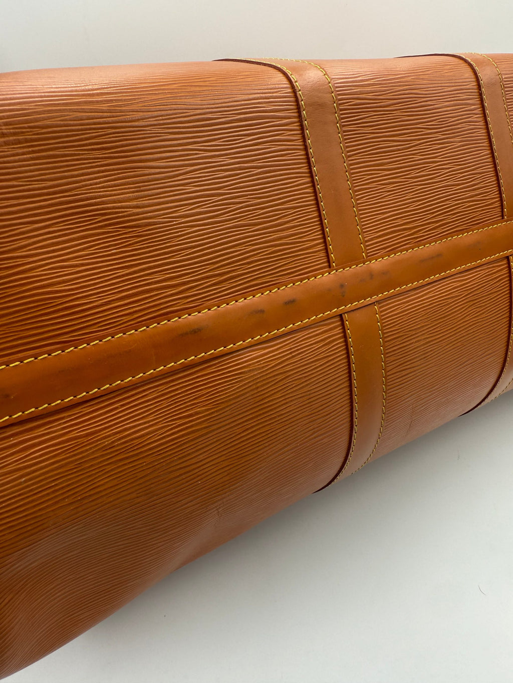 Louis Vuitton LOUIS VUITTON KEEPALL 50 in Brown EPI Leather Handbag