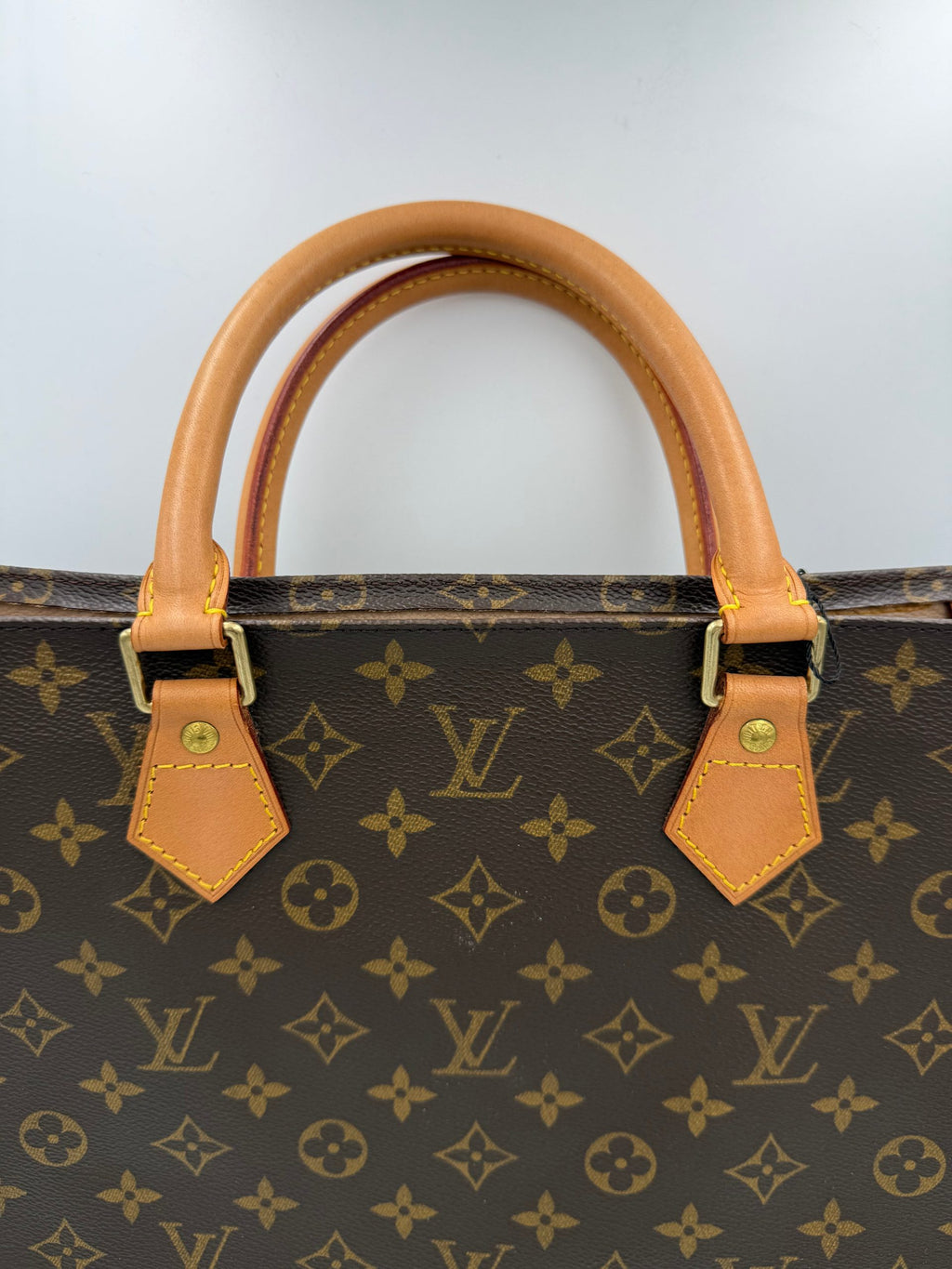 Louis Vuitton LOUIS VUITTON SAC PLAT Monogram Handbag