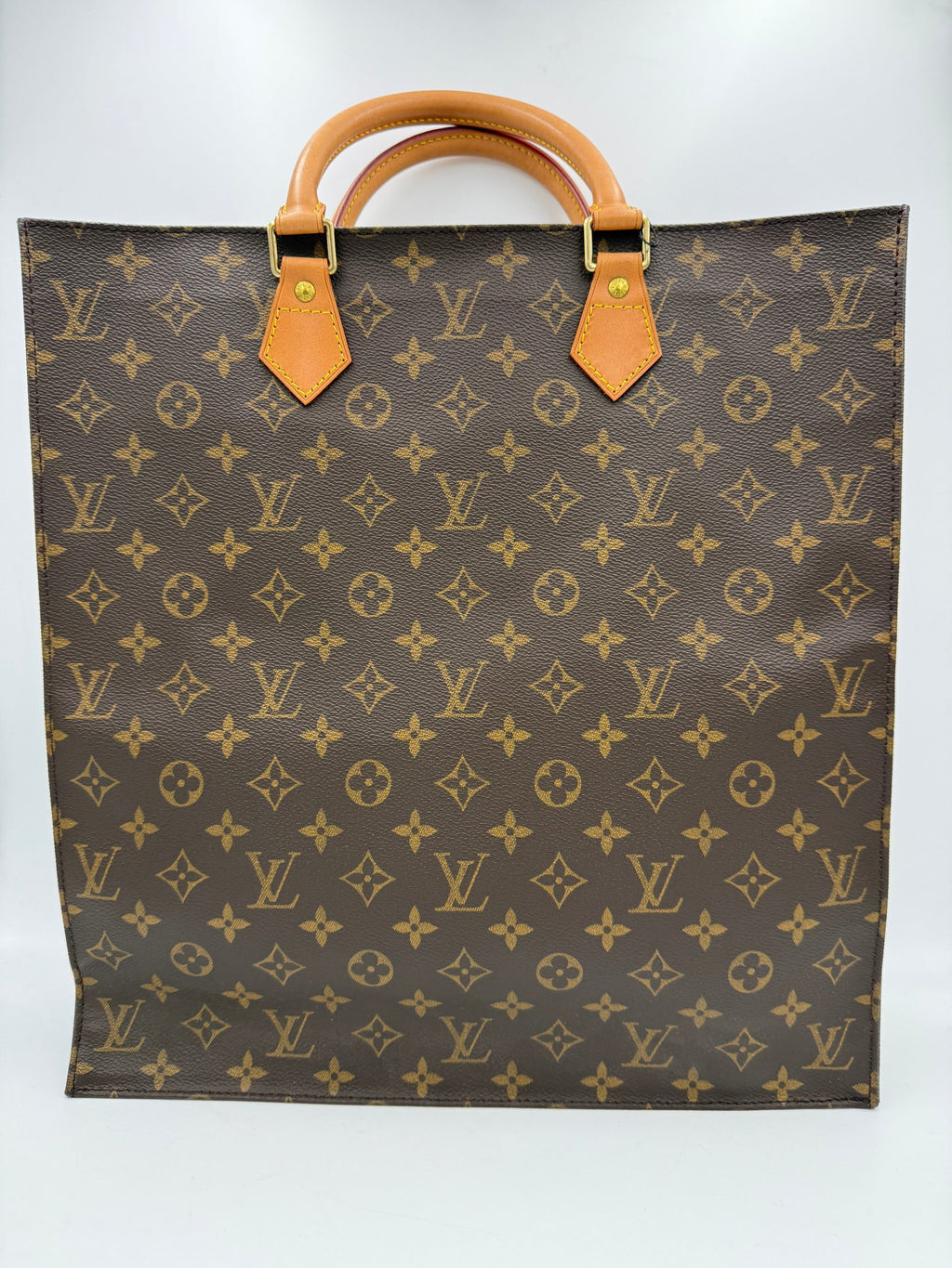 Louis Vuitton LOUIS VUITTON SAC PLAT Monogram Handbag