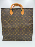 Louis Vuitton LOUIS VUITTON SAC PLAT Monogram Handbag