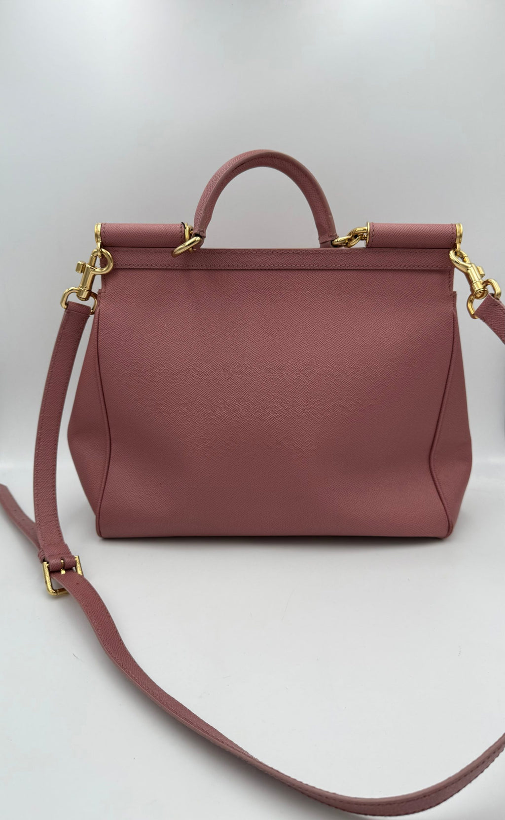 Dolce & Gabbana DOLCE & GABBANA SICILY Pink Large Handbag