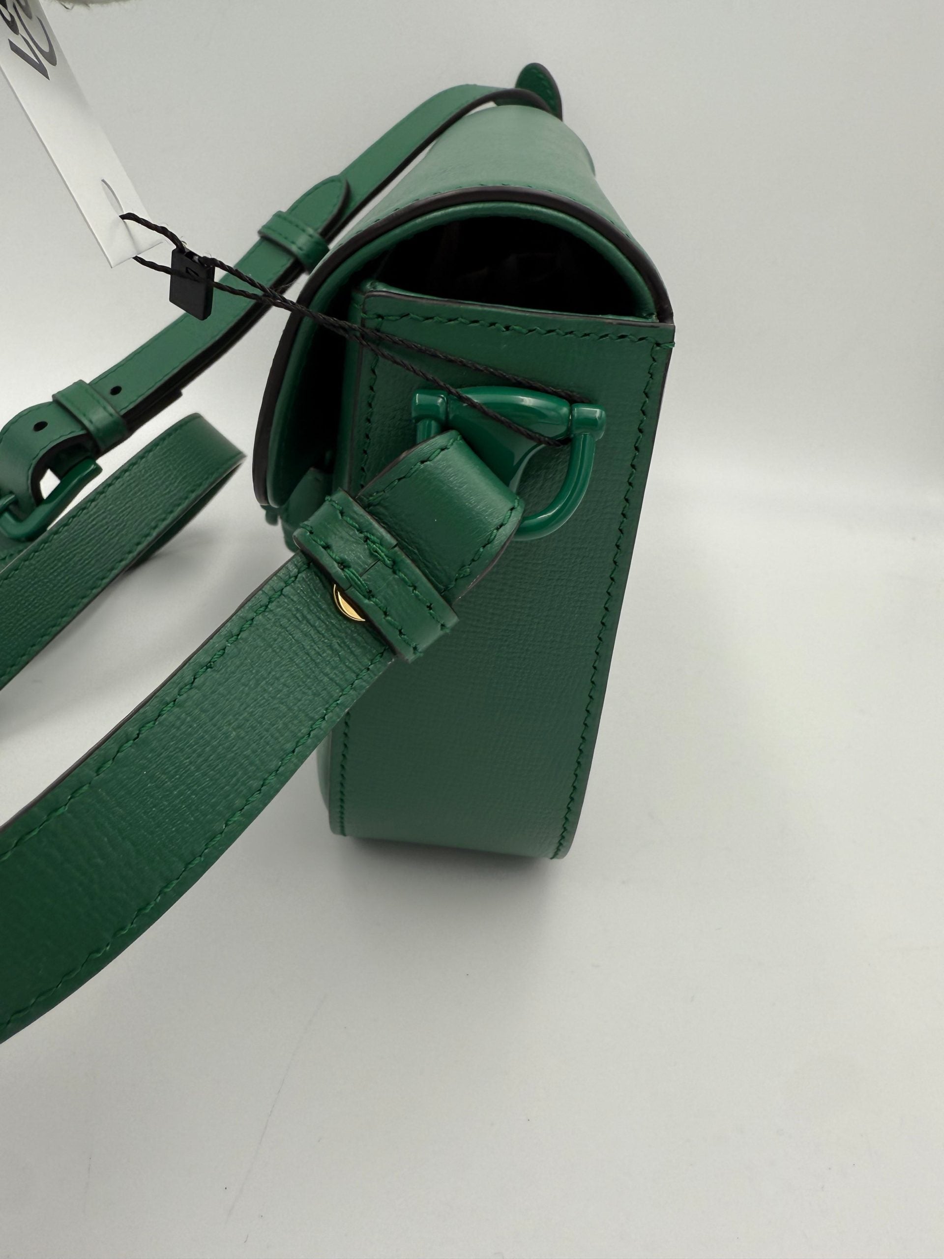 Gucci GUCCI HORSEBIT 1955 Emerald Handbag