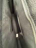 Gucci GUCCI GG Hammered Leather Shoulder Bag