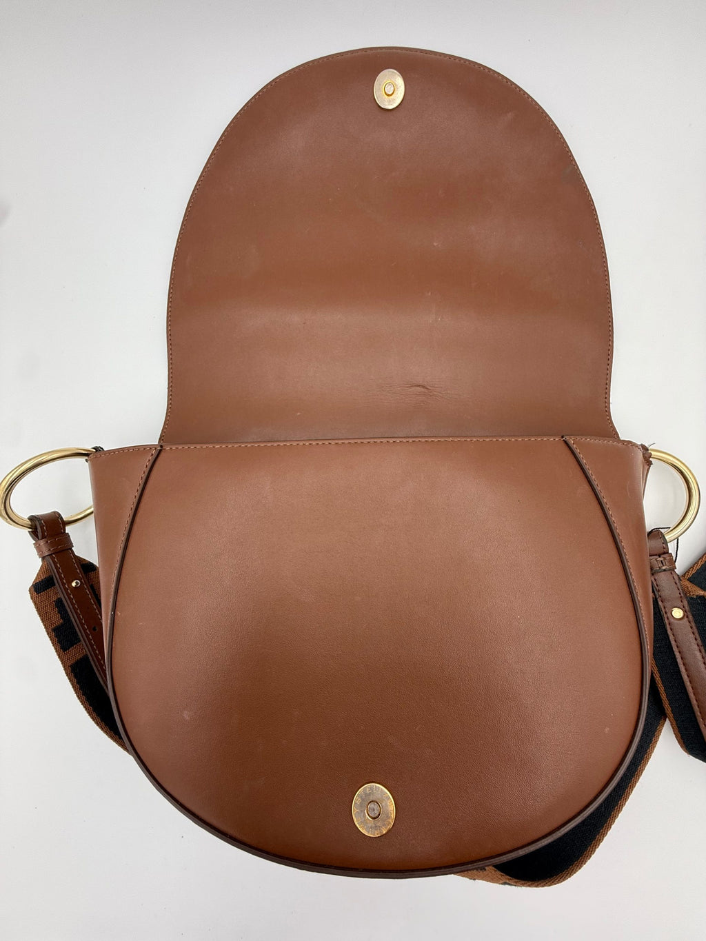 Stella McCartney STELLA MCCARTNEY Mezzaluna Brown Bag