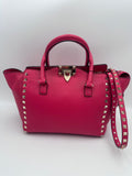 Valentino Garavani VALENTINO GARAVANI Rockstud Medium Pink Handbag