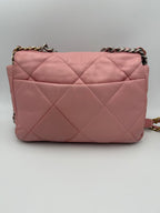 Chanel CHANEL 19 Medium Pink Handbag